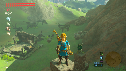 Botw - Woodland Korok 35 Overworld View