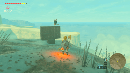 Botw - Gerudo Korok 21 Overworld View