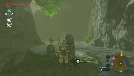 Botw - Lanayru Korok 1 Overworld View