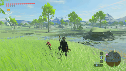 Botw - Lanayru Korok 3 Overworld View