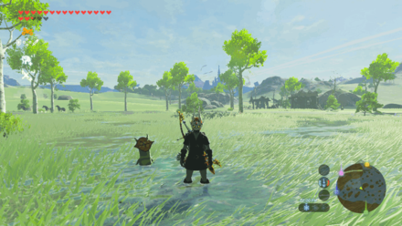 Botw - Lanayru Korok 4 Overworld View