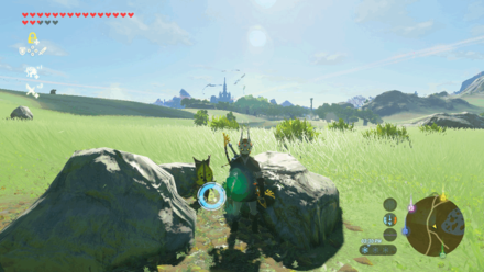 Botw - Lanayru Korok 5 Overworld View