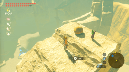 Botw - Wasteland Korok 42 Overworld View