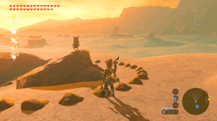 Botw - Wasteland Korok 46 Overworld View