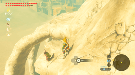 Botw - Wasteland Korok 44 Overworld View