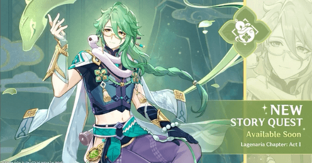 Genshin - Baizhu Story Quest Act a
