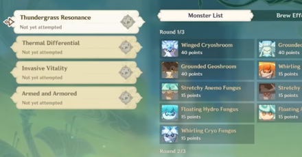 Genshin - Three Rounds in One Stage