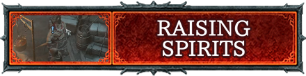 Diablo IV - Raising Spirits Partial Banner