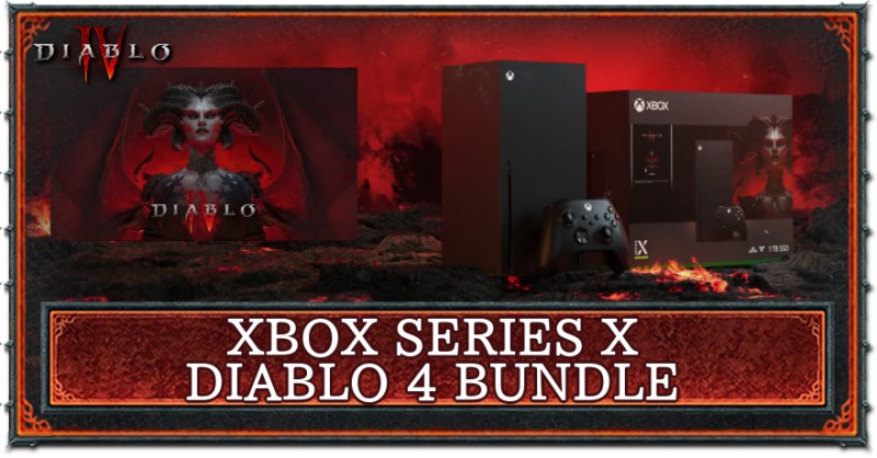  Microsoft Xbox Series X Diablo IV Bundle - Includes