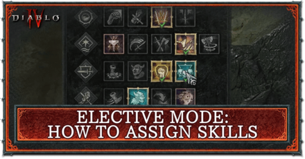 Diablo 4 - Elective Mode: How to Assign Skills