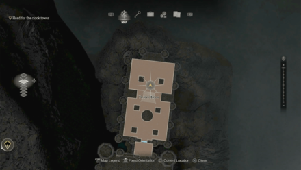 Resident Evil 4 Remake - Chapter 12 Throne Map