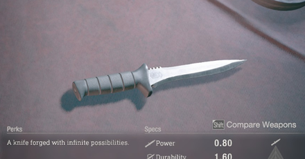 Resident Evil 4 Remake - Primal Knife Merchant