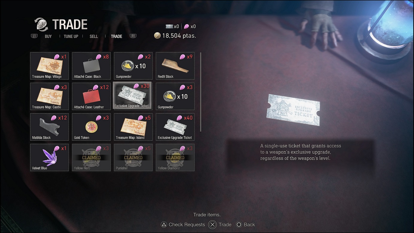 RE4R - Exclusive Upgrade Ticket