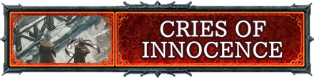 Diablo IV - Cries of Innocence Partial Banner