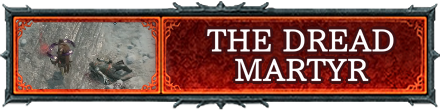 Diablo IV - The Dread Martyr Partial Banner