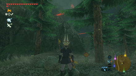 Botw - Lanayru Korok 8 Overworld View