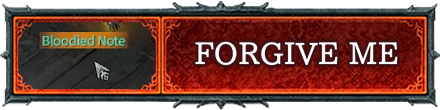 Diablo IV - Forgive Me Partial Banner