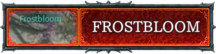 Diablo IV - Frostbloom Partial Banner