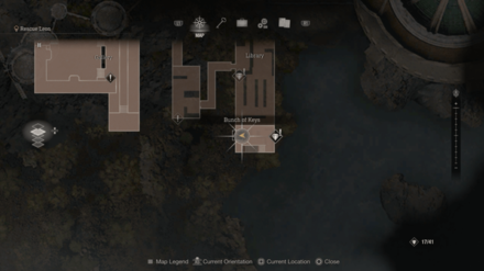 Resident Evil 4 Remake - Bunch of Keys Map Location