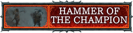 Diablo IV - Hammer of the Champion Partial Banner