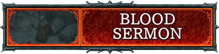 Diablo IV - Blood Sermon Partial Banner