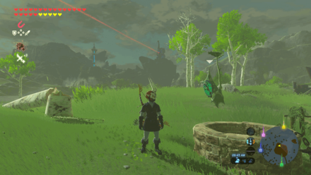 Botw - Lanayru Korok 11 Overworld View