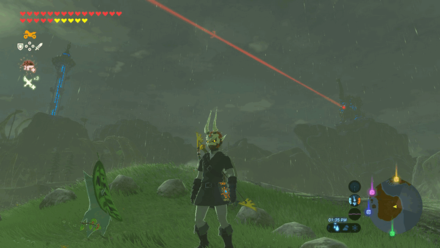 Botw - Lanayru Korok 14 Overworld View