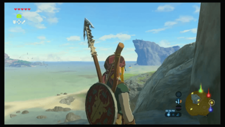 Botw - Hateno Korok 58 Overworld View