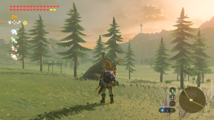 Botw - Woodland Korok 15 Overworld View