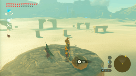Botw - Wasteland Korok 50 Overworld View