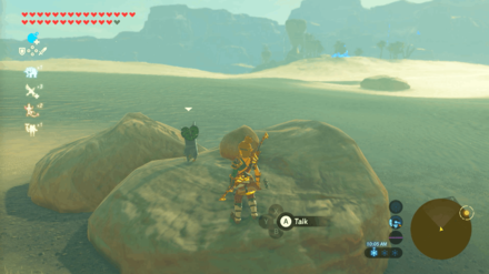 Botw - Wasteland Korok 49 Overworld View