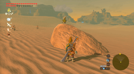 Botw - Wasteland Korok 52 Overworld View