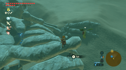 Botw - Wasteland Korok 53 Overworld View