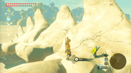 Botw - Wasteland Korok 55 Overworld View