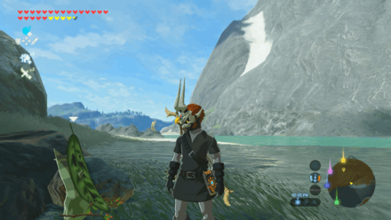 Botw - Lanayru Korok 28 Overworld View