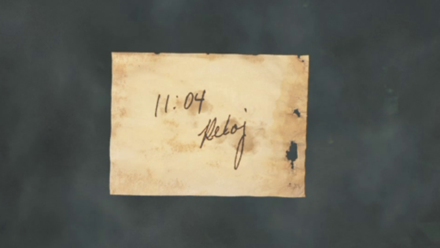 Hastily Written Note Resident Evil 4 Remake