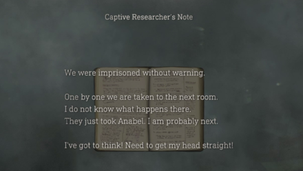 Captive Researcher