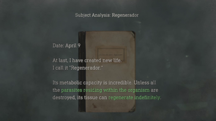 Subject Analysis: Regenerador Resident Evil 4 Remake