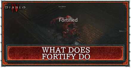 What Does Fortify Do - Diablo 4