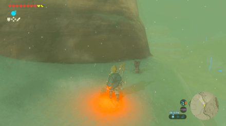 Botw - Gerudo Korok 24 Overworld View