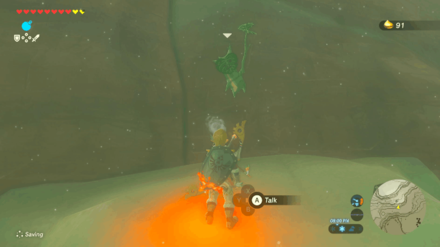 Botw - Gerudo Korok 25 Overworld View