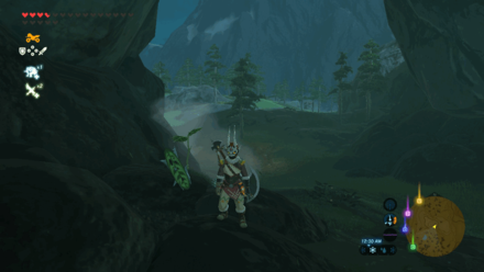 Botw - Lanayru Korok 37 Overworld View