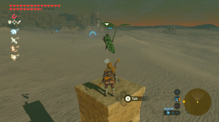 Botw - Wasteland Korok 61 Overworld View
