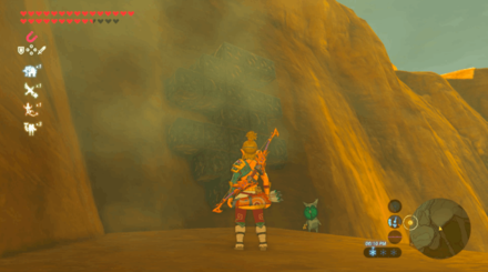 Botw - Wasteland Korok 59 Overworld View
