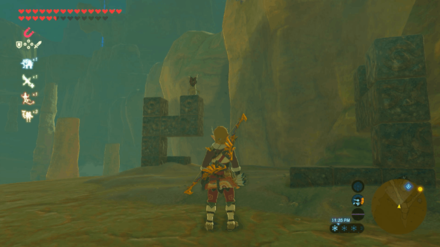 Botw - Wasteland Korok 58 Overworld View