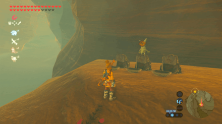 Botw - Wasteland Korok 69 Overworld View