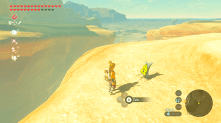 Botw - Wasteland Korok 66 Overworld View