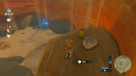 Botw - Wasteland Korok 71 Overworld View