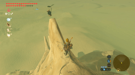 Botw - Wasteland Korok 64 Overworld View