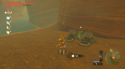 Botw - Wasteland Korok 67 Overworld View